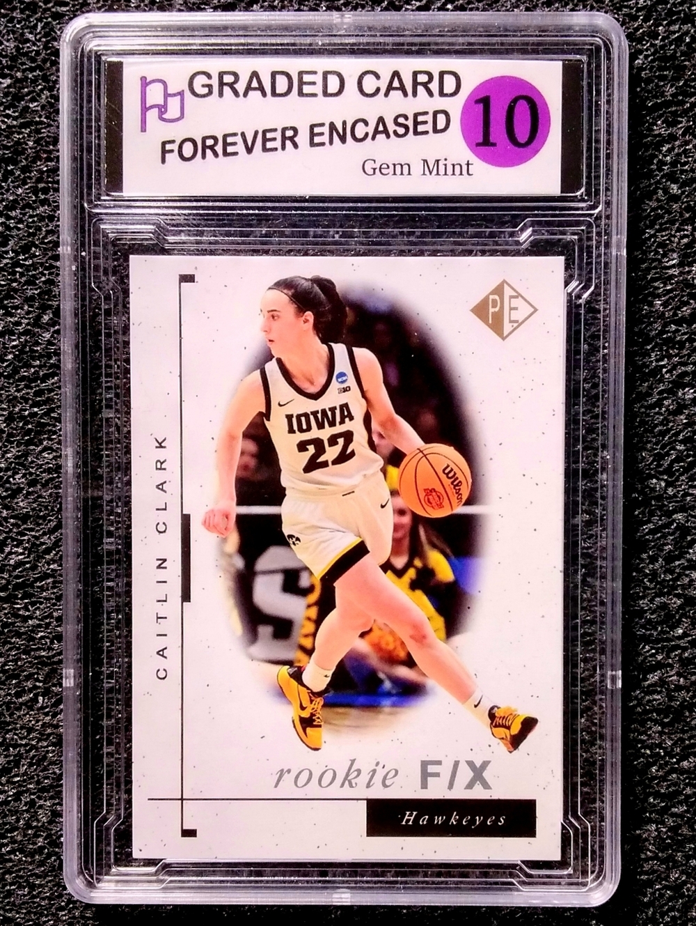 Caitlin Clark Iowa Hawkeyes #1 NBA Draft Pick Basketball Rookie Card